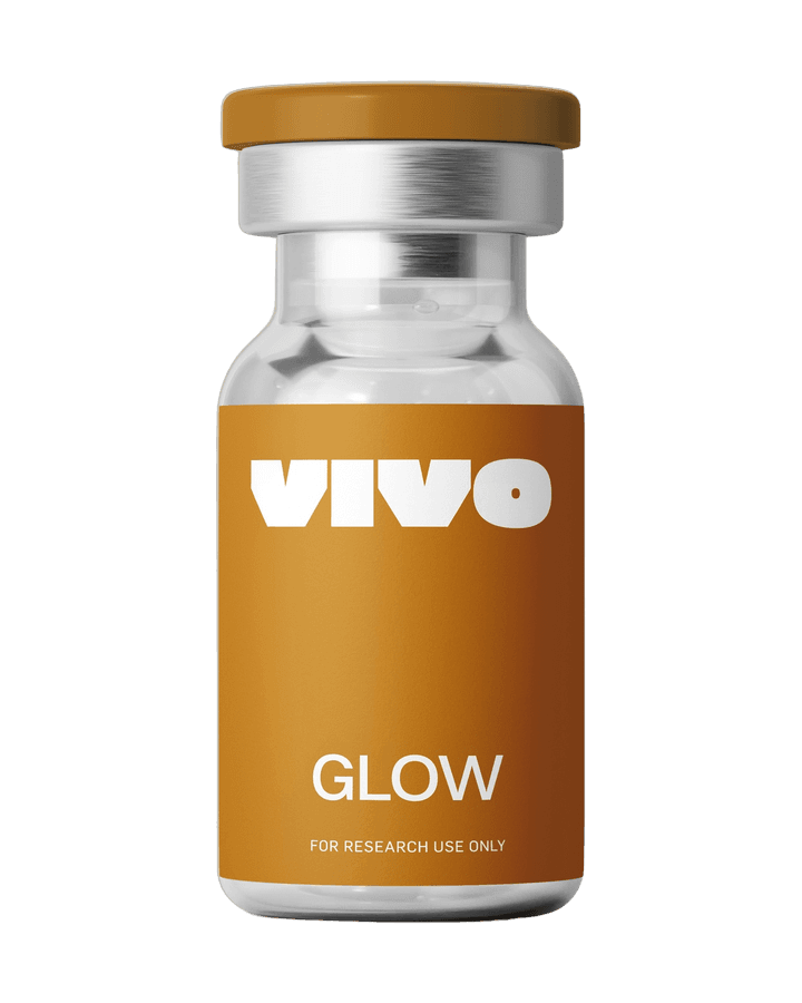 Vivo GLOW peptide vial